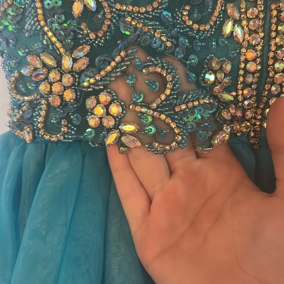 Jonathan Kayne/Sugar Kayne Girls Pageant Dress - Picture 4 of 5